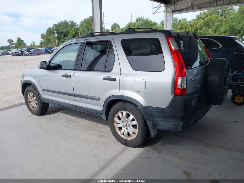 2006 Honda Cr-v VIN SHSRD78886U404391 IAAI salvage auction — NORMAL WEAR, Clear (Florida), sold $1,450 on 2026-07-08 (photo 3)