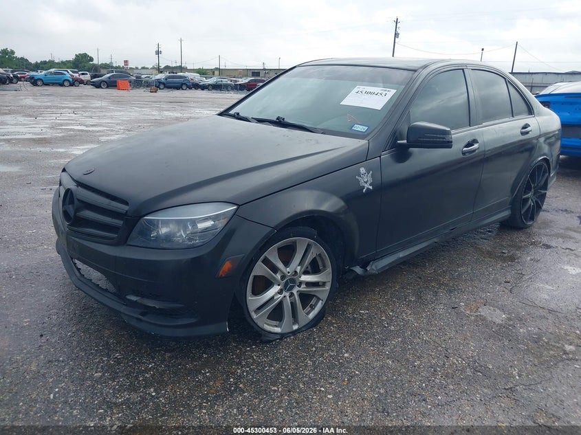 2011 Mercedes-benz C class VIN WDDGF5EB1BA418266 IAAI salvage auction — FRONT END, Original (Texas), sold $425 on 2026-07-22 (photo 2)