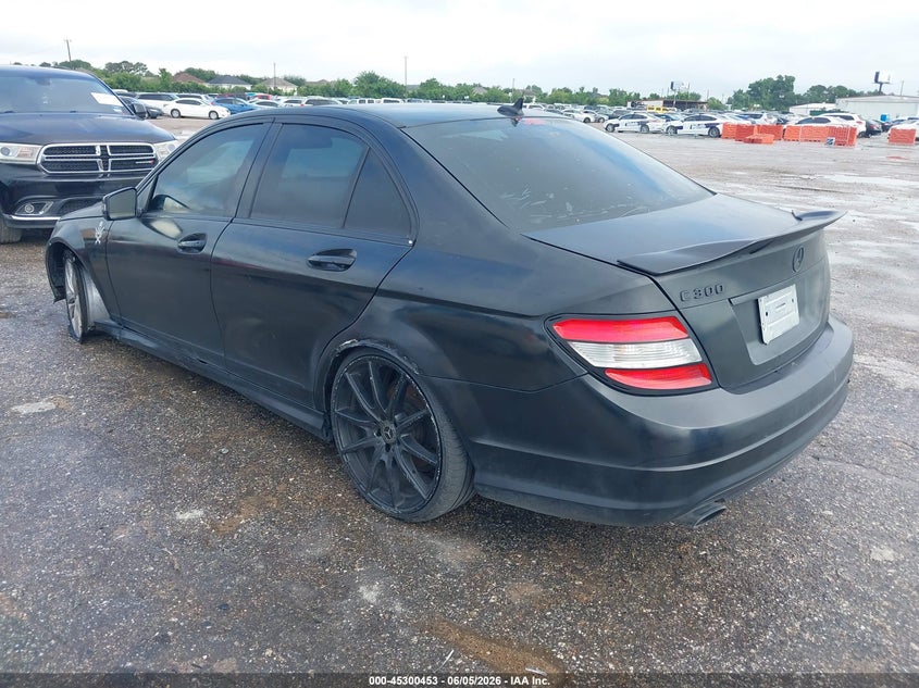 2011 Mercedes-benz C class VIN WDDGF5EB1BA418266 IAAI salvage auction — FRONT END, Original (Texas), sold $425 on 2026-07-22 (photo 3)