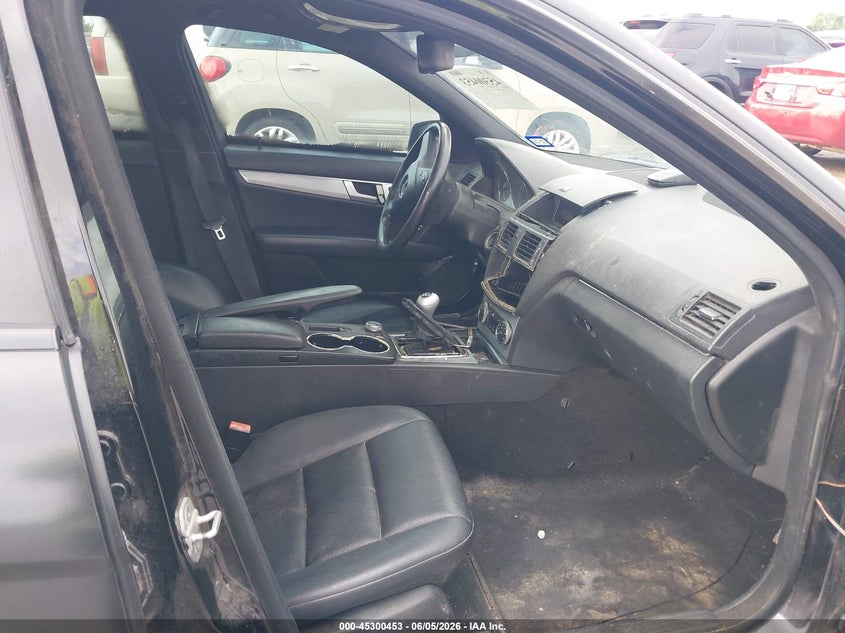 2011 Mercedes-benz C class VIN WDDGF5EB1BA418266 IAAI salvage auction — FRONT END, Original (Texas), sold $425 on 2026-07-22 (photo 5)