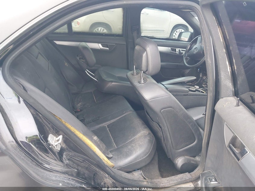 2011 Mercedes-benz C class VIN WDDGF5EB1BA418266 IAAI salvage auction — FRONT END, Original (Texas), sold $425 on 2026-07-22 (photo 8)