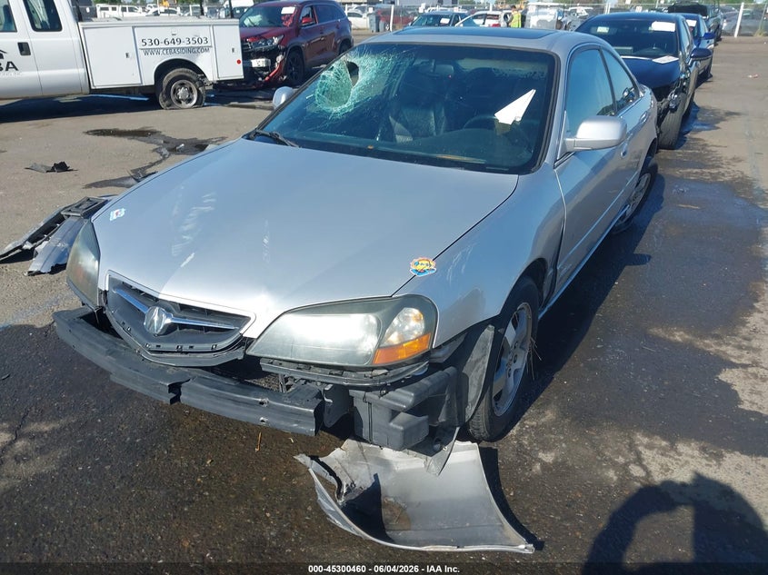 2003 Acura Cl VIN 19UYA424X3A006539 IAAI salvage auction — FRONT END, Salvage (California), sold $425 on 2026-07-08 (photo 2)