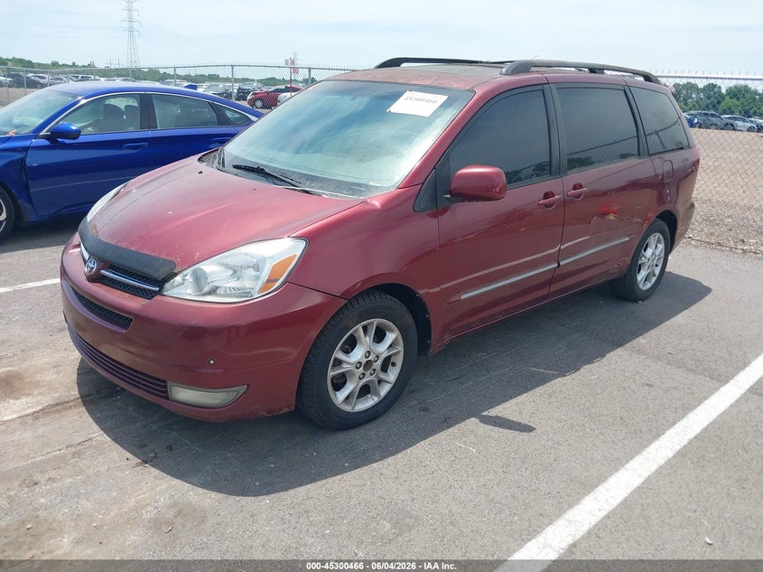 2005 Toyota Sienna VIN 5TDZA22C75S240934 IAAI salvage auction — NORMAL WEAR, Clear (Tennessee), sold $550 on 2026-07-28 (photo 2)