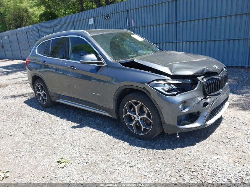 2018 BMW X1 VIN WBXHT3C31J5K30929 IAAI salvage auction — FRONT END, Salvage Title, sold $4,250 on 2026-07-13 (photo 1)