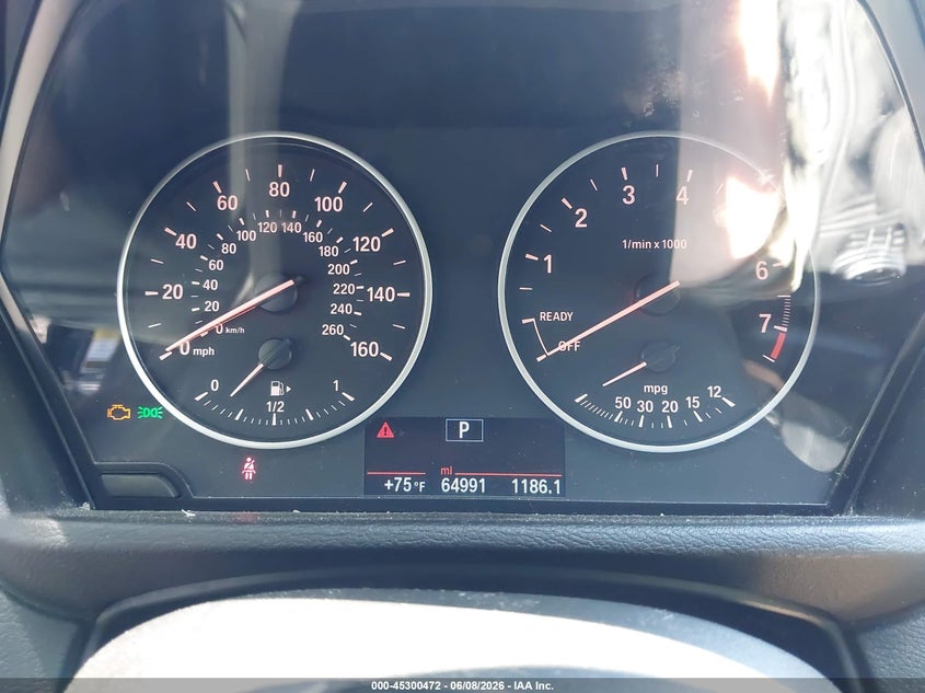 2018 BMW X1 VIN WBXHT3C31J5K30929 IAAI salvage auction — FRONT END, Salvage Title, sold $4,250 on 2026-07-13 (photo 7)