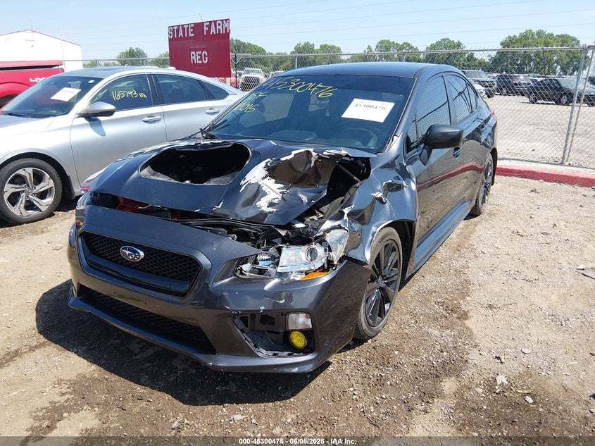 2015 Subaru Wrx VIN JF1VA1G68F8800869 IAAI salvage auction — LEFT FRONT, Salvage Title, sold $3,300 on 2026-07-22 (photo 2)