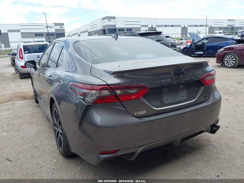 2022 Toyota Camry VIN 4T1G11AK3NU047116 IAAI salvage auction — FRONT END, Original (Texas), sold $7,000 on 2026-08-01 (photo 3)
