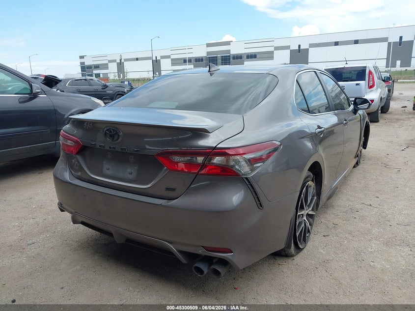 2022 Toyota Camry VIN 4T1G11AK3NU047116 IAAI salvage auction — FRONT END, Original (Texas), sold $7,000 on 2026-08-01 (photo 4)