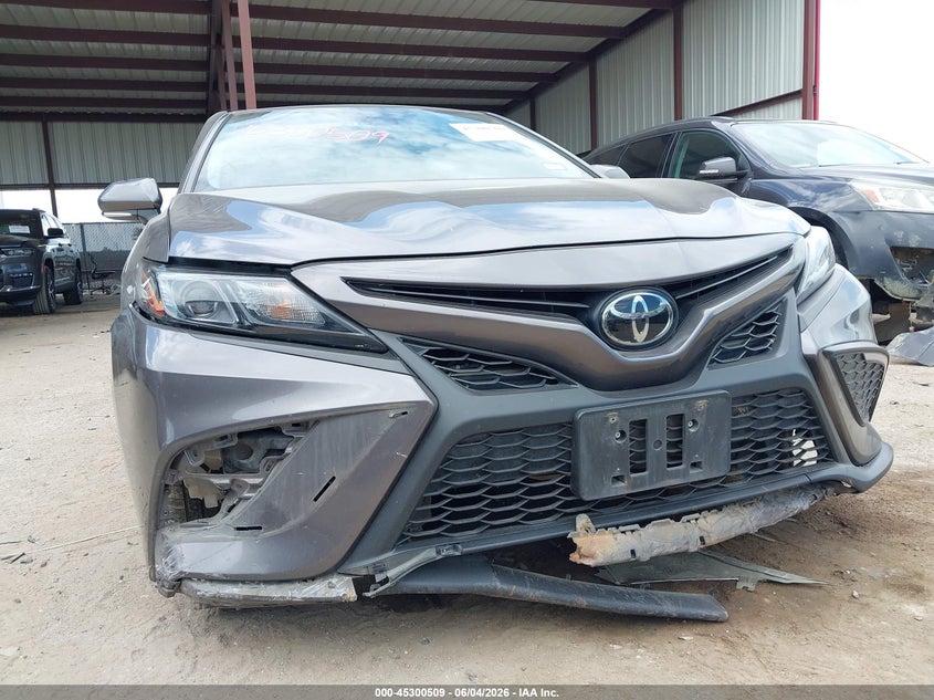 2022 Toyota Camry VIN 4T1G11AK3NU047116 IAAI salvage auction — FRONT END, Original (Texas), sold $7,000 on 2026-08-01 (photo 6)