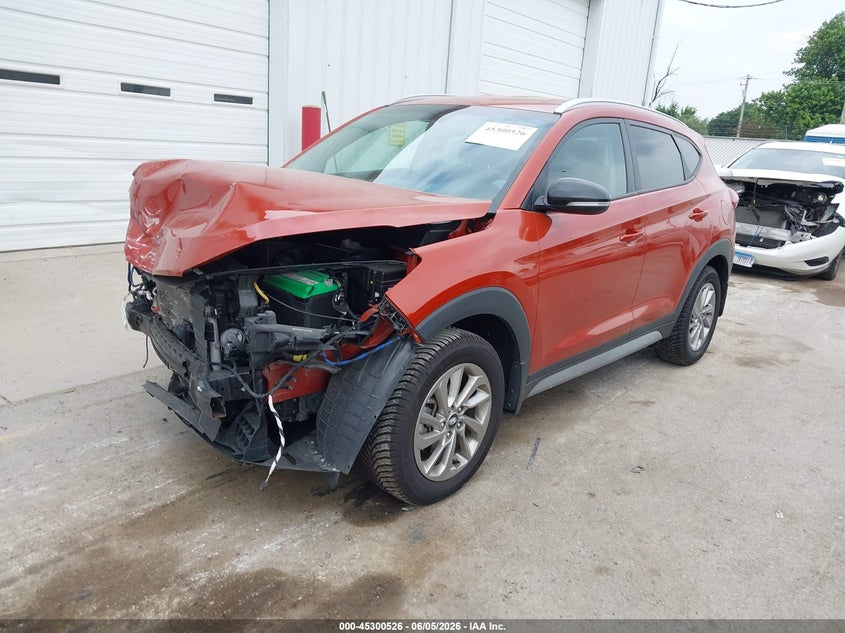 2017 Hyundai Tucson VIN KM8J3CA46HU450069 IAAI salvage auction — LEFT FRONT, Salvage Title, sold $1,325 on 2026-07-21 (photo 2)