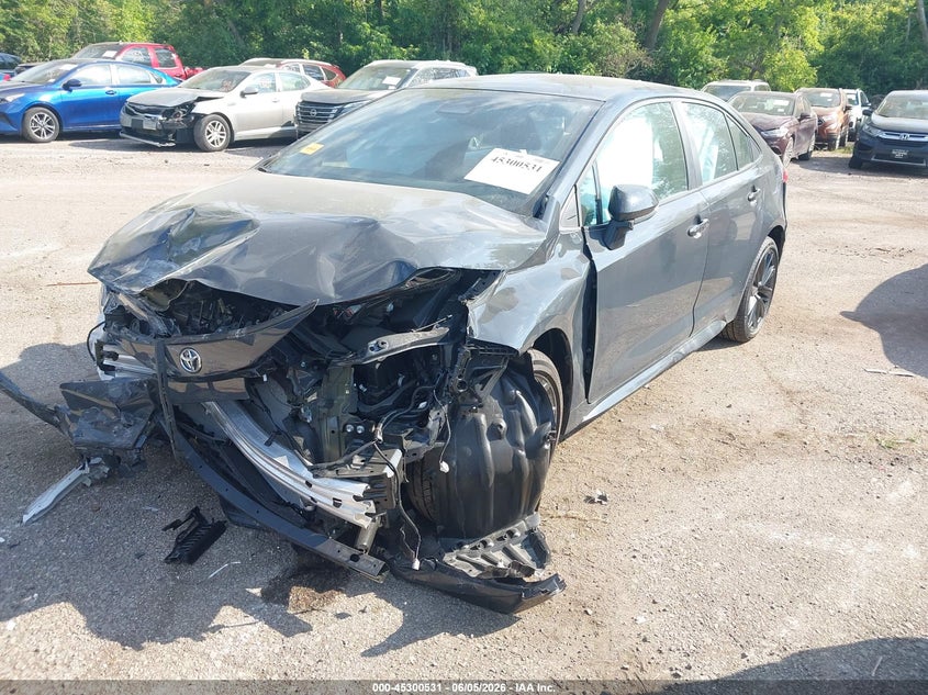 2025 Toyota Corolla VIN 5YFS4MCE1SP236631 IAAI salvage auction — FRONT END, Salvage Title, sold $2,625 on 2026-07-14 (photo 2)