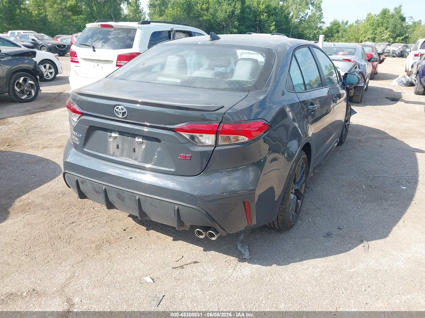 2025 Toyota Corolla VIN 5YFS4MCE1SP236631 IAAI salvage auction — FRONT END, Salvage Title, sold $2,625 on 2026-07-14 (photo 4)