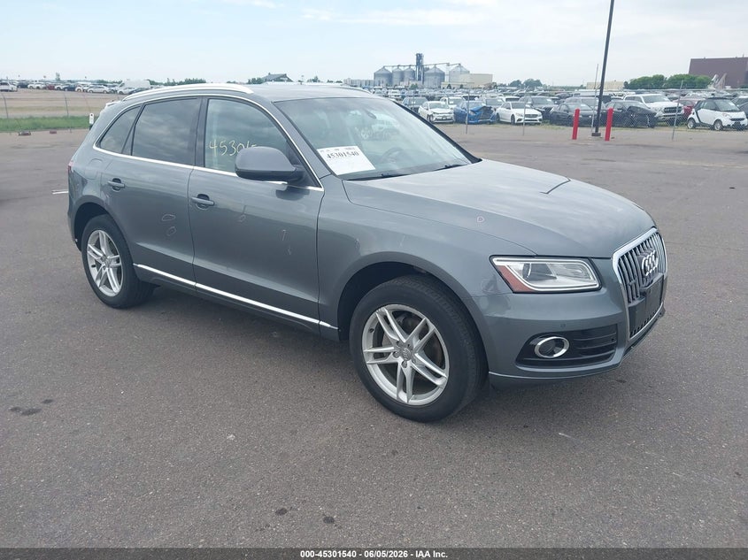 2014 Audi Q5 VIN WA1LFAFP7EA113817 IAAI salvage auction — RIGHT REAR, Salvage Title, sold $525 on 2026-07-27 (photo 1)