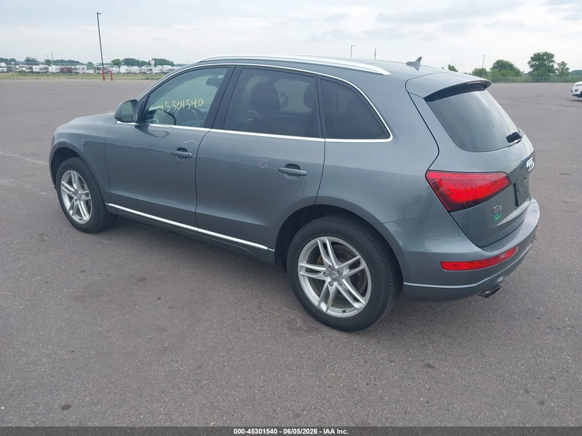 2014 Audi Q5 VIN WA1LFAFP7EA113817 IAAI salvage auction — RIGHT REAR, Salvage Title, sold $525 on 2026-07-27 (photo 3)