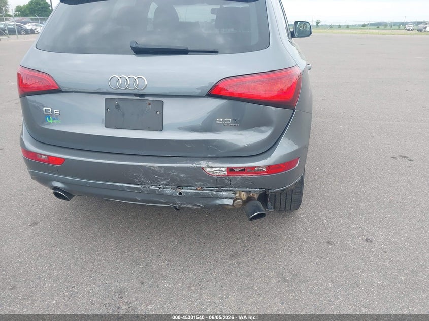 2014 Audi Q5 VIN WA1LFAFP7EA113817 IAAI salvage auction — RIGHT REAR, Salvage Title, sold $525 on 2026-07-27 (photo 6)