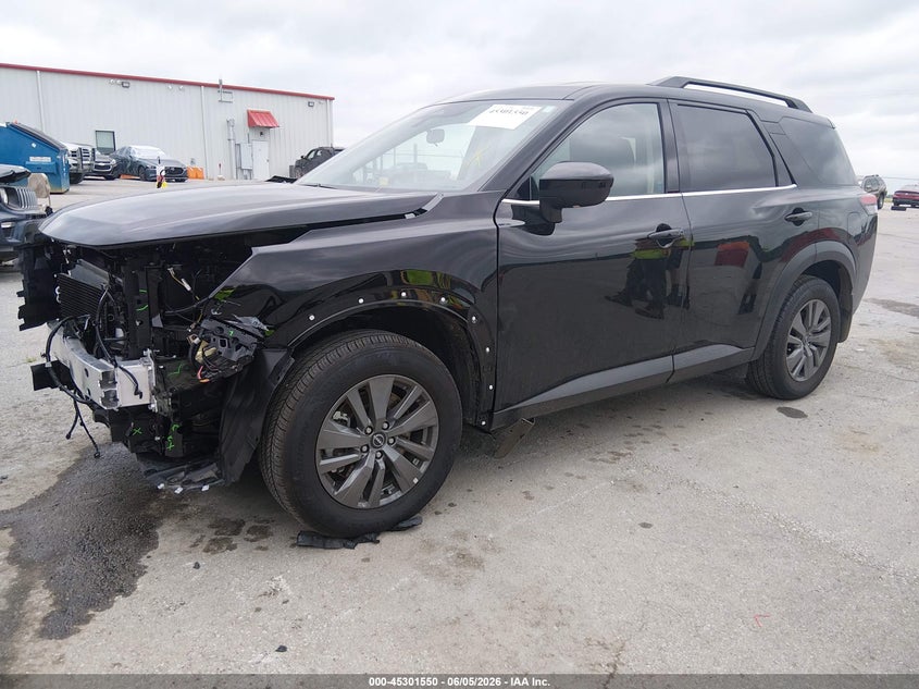 2026 Nissan Pathfinder VIN 5N1DR3BE7TC235429 IAAI salvage auction — FRONT END, Salvage Title, sold $12,975 on 2026-07-30 (photo 2)