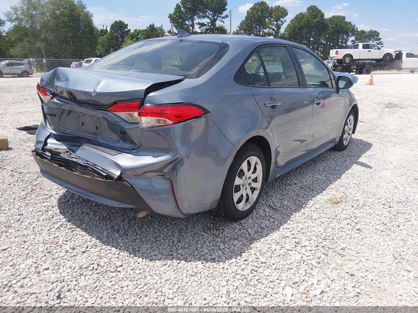 2021 Toyota Corolla VIN JTDEPMAE9MJ167461 IAAI salvage auction — FRONT & REAR, Salvage (Alabama), sold $3,100 on 2026-07-29 (photo 4)
