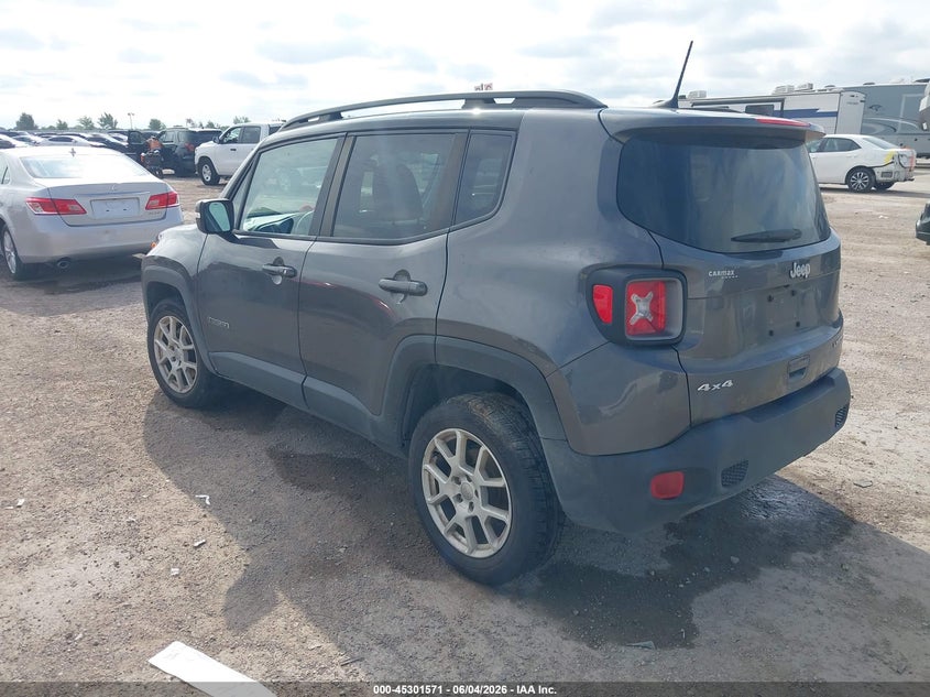 2021 Jeep Renegade VIN ZACNJDD16MPM36071 IAAI salvage auction — RIGHT SIDE, Salvage Title, sold $3,750 on 2026-08-12 (photo 3)