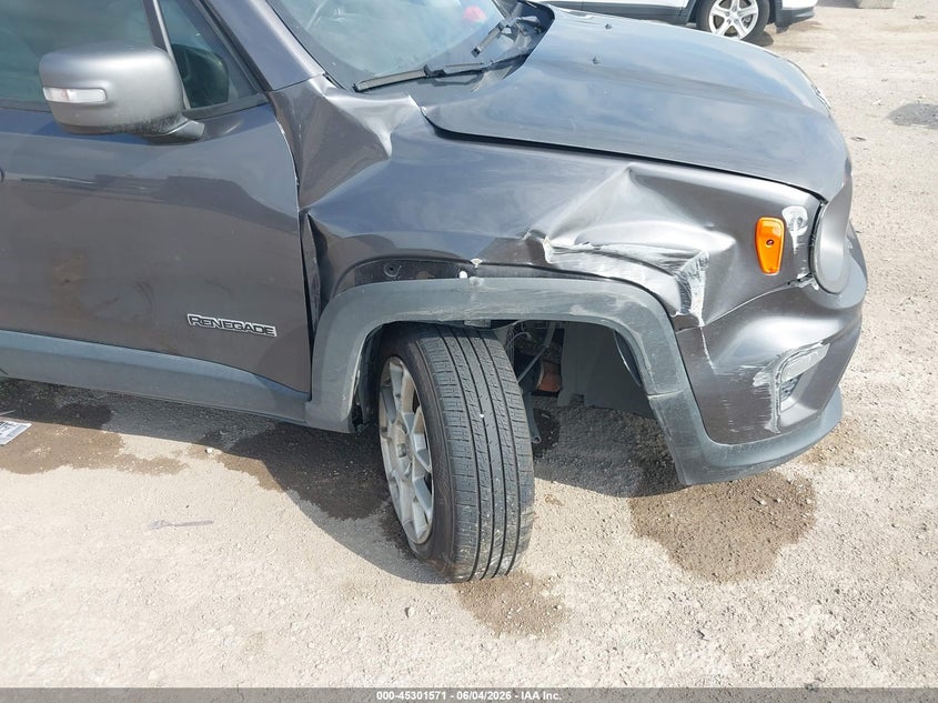 2021 Jeep Renegade VIN ZACNJDD16MPM36071 IAAI salvage auction — RIGHT SIDE, Salvage Title, sold $3,750 on 2026-08-12 (photo 6)