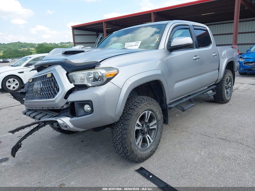 2018 Toyota Tacoma VIN 3TMCZ5AN7JM150275 IAAI salvage auction — FRONT END, Salvage (Missouri), sold $8,300 on 2026-07-30 (photo 2)
