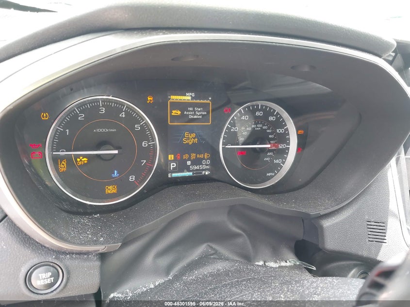 2019 Subaru Xv VIN JF2GTAMC0KH383007 IAAI salvage auction — FRONT & REAR, Salvage Title, sold $1,500 on 2026-07-14 (photo 7)
