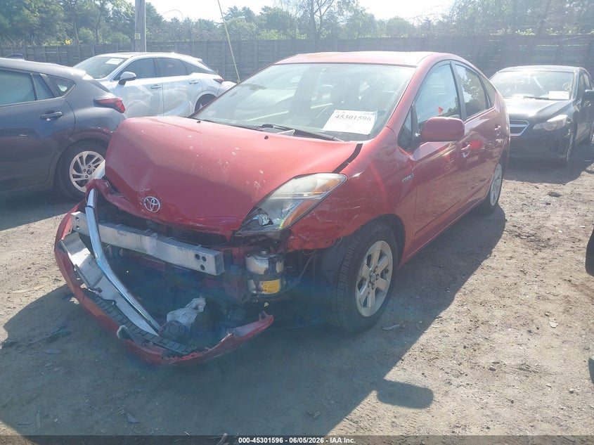 2008 Toyota Prius VIN JTDKB20U987723754 IAAI salvage auction — FRONT END, Clear (Massachusetts), sold $300 on 2026-07-24 (photo 2)