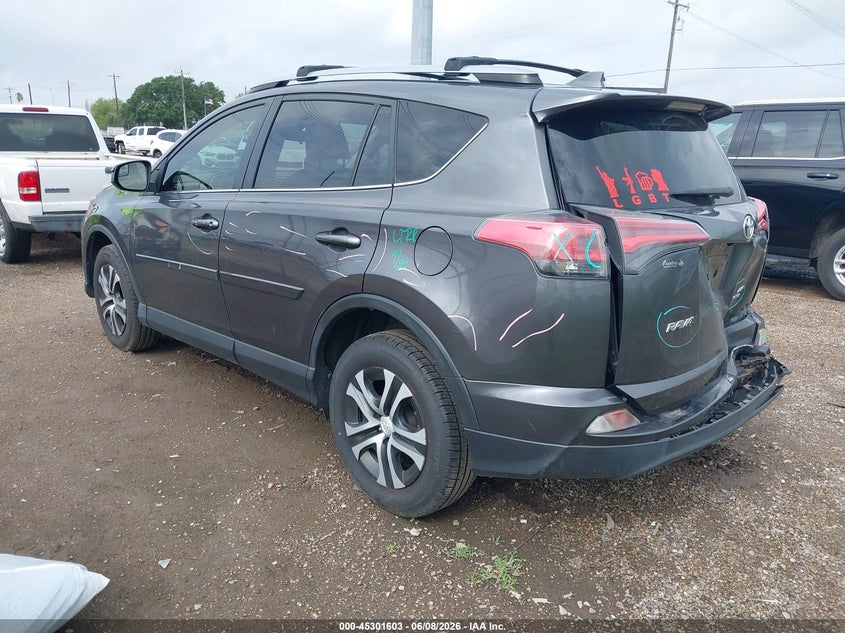 2018 Toyota Rav 4 VIN JTMBFREV2JJ227105 IAAI salvage auction — REAR END, Salvage Title, sold $6,700 on 2026-07-18 (photo 3)