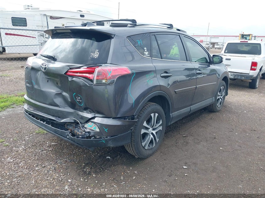 2018 Toyota Rav 4 VIN JTMBFREV2JJ227105 IAAI salvage auction — REAR END, Salvage Title, sold $6,700 on 2026-07-18 (photo 4)