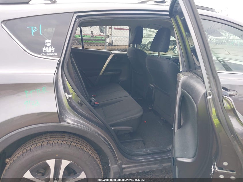 2018 Toyota Rav 4 VIN JTMBFREV2JJ227105 IAAI salvage auction — REAR END, Salvage Title, sold $6,700 on 2026-07-18 (photo 8)