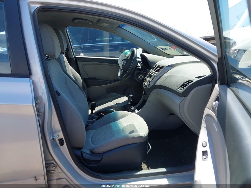 2016 Hyundai Accent VIN KMHCT4AE2GU961882 IAAI salvage auction — FRONT END, Salvage Title, sold $225 on 2026-07-21 (photo 5)