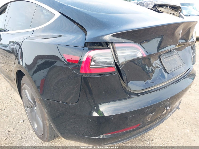 2020 Tesla Model 3 VIN 5YJ3E1EB2LF599777 IAAI salvage auction — REAR END, Salvage Title, sold $3,750 on 2026-07-30 (photo 6)