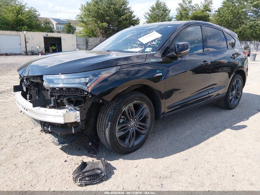 2023 Acura Rdx VIN 5J8TC2H69PL004468 IAAI salvage auction — FRONT END, Salvage (New Jersey), sold $14,925 on 2026-09-10 (photo 2)