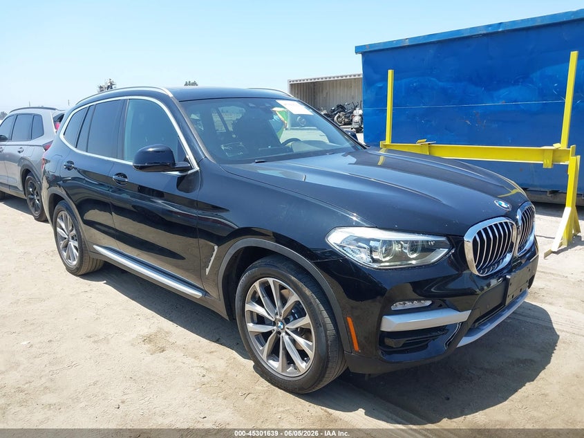 2019 BMW X3 VIN 5UXTR7C50KLF31673 IAAI salvage auction — REAR END, Salvage Title, sold $7,900 on 2026-07-22 (photo 1)