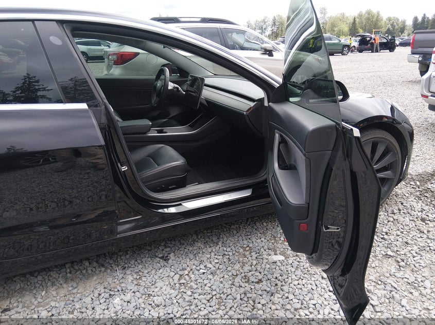 2020 Tesla Model 3 VIN 5YJ3E1EC2LF741943 IAAI salvage auction — REAR END, Salvage Title, sold $7,700 on 2026-07-12 (photo 5)
