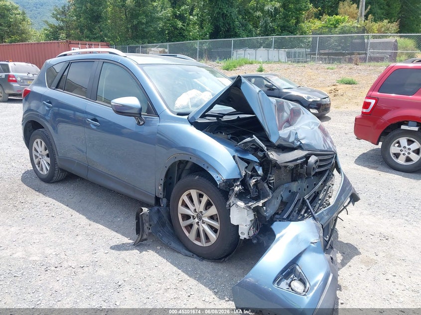 2016 Mazda Cx-5 VIN JM3KE2CYXG0746769 IAAI salvage auction — FRONT END, Salvage Title, sold $1,400 on 2026-07-14 (photo 1)