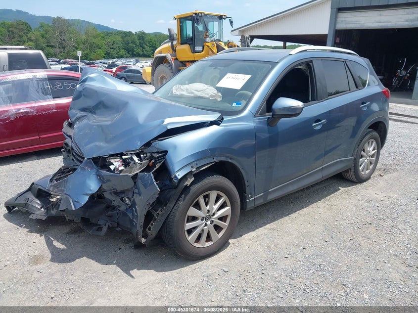2016 Mazda Cx-5 VIN JM3KE2CYXG0746769 IAAI salvage auction — FRONT END, Salvage Title, sold $1,400 on 2026-07-14 (photo 2)