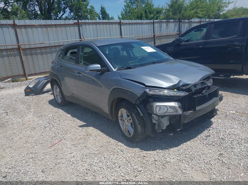 2021 Hyundai Kona VIN KM8K1CAA6MU663307 IAAI salvage auction — FRONT END, Salvage Title, sold $3,400 on 2026-07-22 (photo 1)
