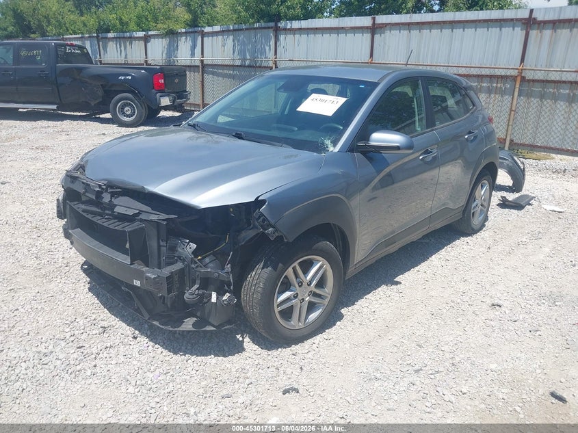 2021 Hyundai Kona VIN KM8K1CAA6MU663307 IAAI salvage auction — FRONT END, Salvage Title, sold $3,400 on 2026-07-22 (photo 2)