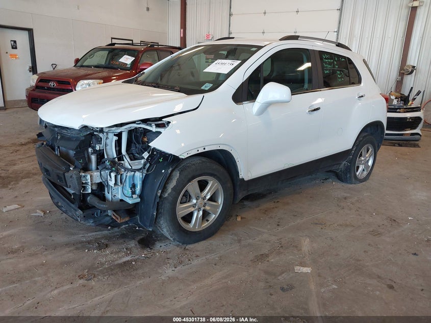 2017 Chevrolet Trax VIN KL7CJPSB4HB220479 IAAI salvage auction — FRONT END, Clear (Michigan), sold $1,275 on 2026-07-28 (photo 2)