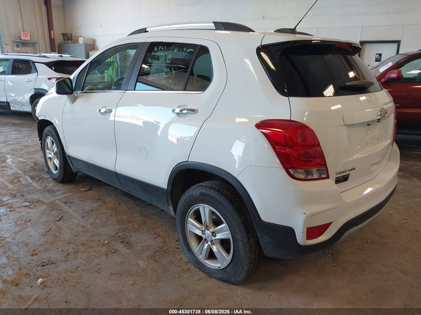 2017 Chevrolet Trax VIN KL7CJPSB4HB220479 IAAI salvage auction — FRONT END, Clear (Michigan), sold $1,275 on 2026-07-28 (photo 3)