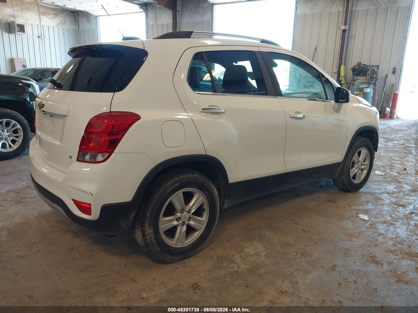 2017 Chevrolet Trax VIN KL7CJPSB4HB220479 IAAI salvage auction — FRONT END, Clear (Michigan), sold $1,275 on 2026-07-28 (photo 4)
