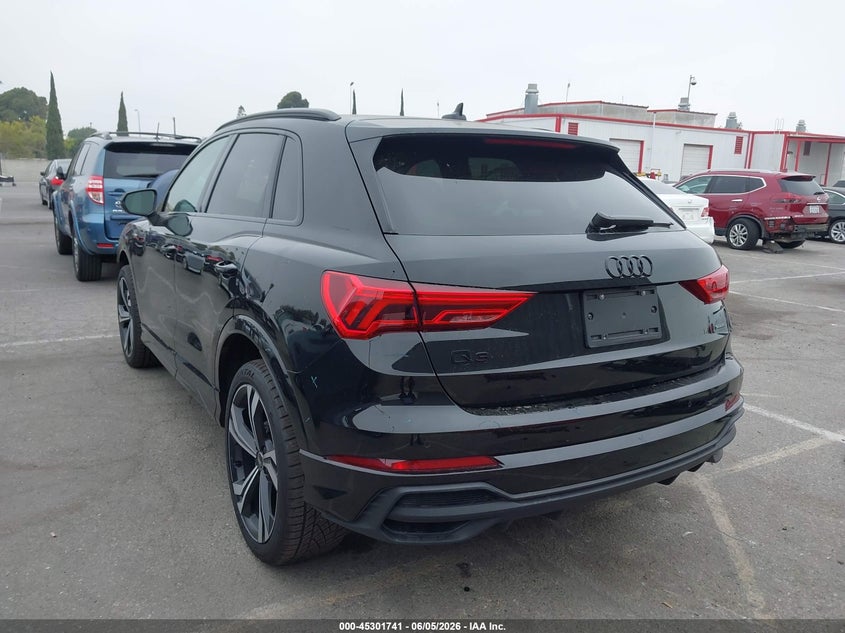 2023 Audi Q3 VIN WA1EECF34P1048397 IAAI salvage auction — FRONT END, Salvage Title, sold $15,500 on 2026-07-23 (photo 3)