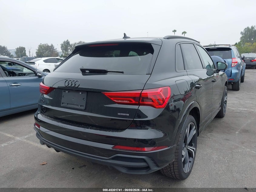 2023 Audi Q3 VIN WA1EECF34P1048397 IAAI salvage auction — FRONT END, Salvage Title, sold $15,500 on 2026-07-23 (photo 4)