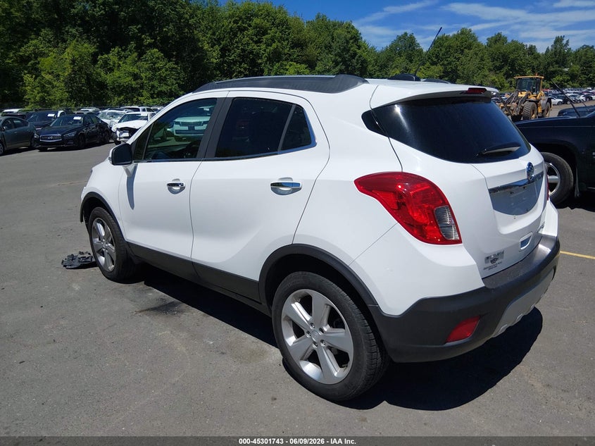 2016 Buick Encore VIN KL4CJFSB8GB736124 IAAI salvage auction — FRONT END, Salvage Title, sold $900 on 2026-07-09 (photo 3)