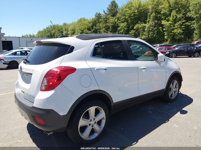 2016 Buick Encore VIN KL4CJFSB8GB736124 IAAI salvage auction — FRONT END, Salvage Title, sold $900 on 2026-07-09 (photo 4)