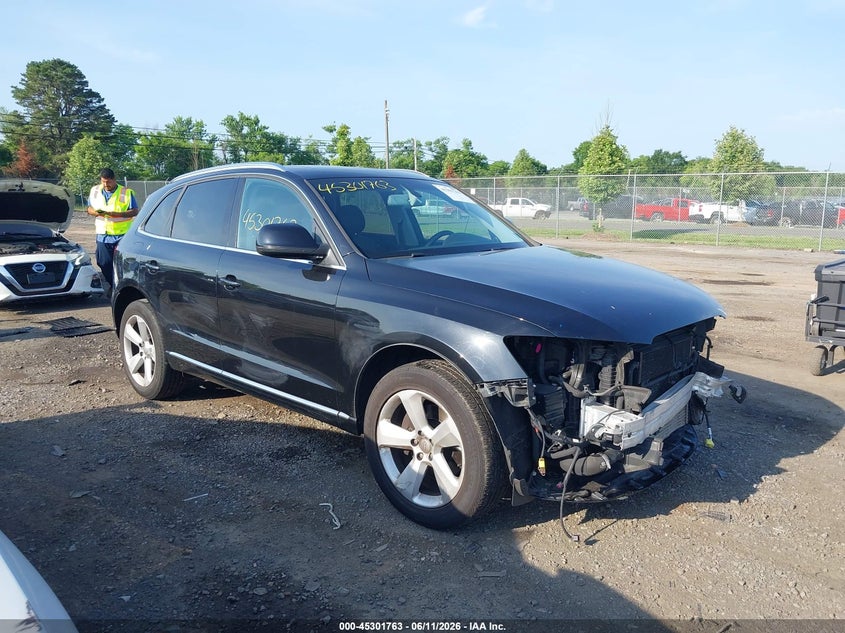 2013 Audi Q5 VIN WA1C8AFP0DA086081 IAAI salvage auction — FRONT END, Salvage (Virginia), sold $3,500 on 2026-07-07 (photo 1)