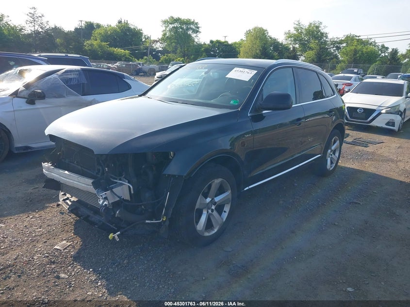 2013 Audi Q5 VIN WA1C8AFP0DA086081 IAAI salvage auction — FRONT END, Salvage (Virginia), sold $3,500 on 2026-07-07 (photo 2)