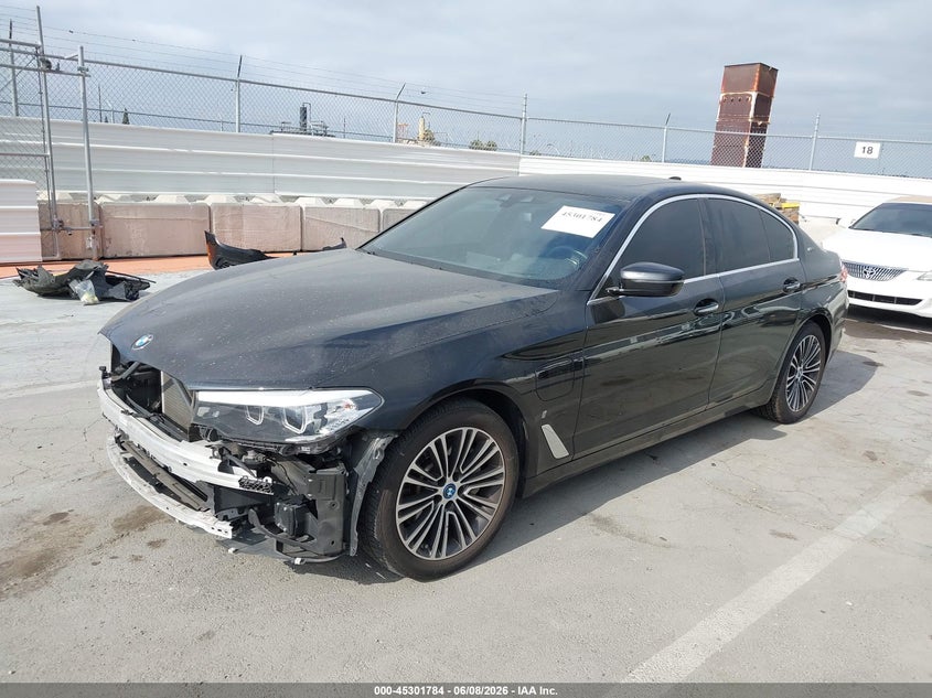 2018 BMW 5er VIN WBAJA9C54JB252821 IAAI salvage auction — FRONT END, Salvage Title, sold $6,250 on 2026-07-15 (photo 2)