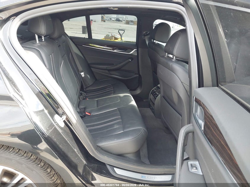 2018 BMW 5er VIN WBAJA9C54JB252821 IAAI salvage auction — FRONT END, Salvage Title, sold $6,250 on 2026-07-15 (photo 8)