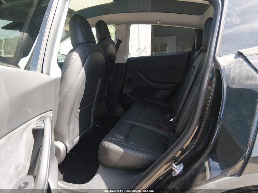 2021 Tesla Model y VIN 5YJYGDEE6MF131662 IAAI salvage auction — FRONT END, Salvage Title, sold $7,500 on 2026-08-01 (photo 8)